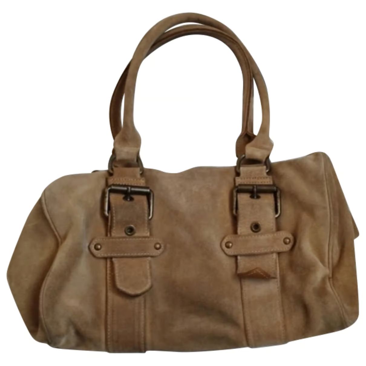 Kate moss handbag Longchamp Beige in Suede - 33450078 | Vestiaire Collective (Global)