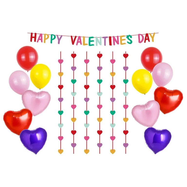 Decorating Kit, 20 Pieces, Valentine's Day by Way To Celebrate | Walmart (US)