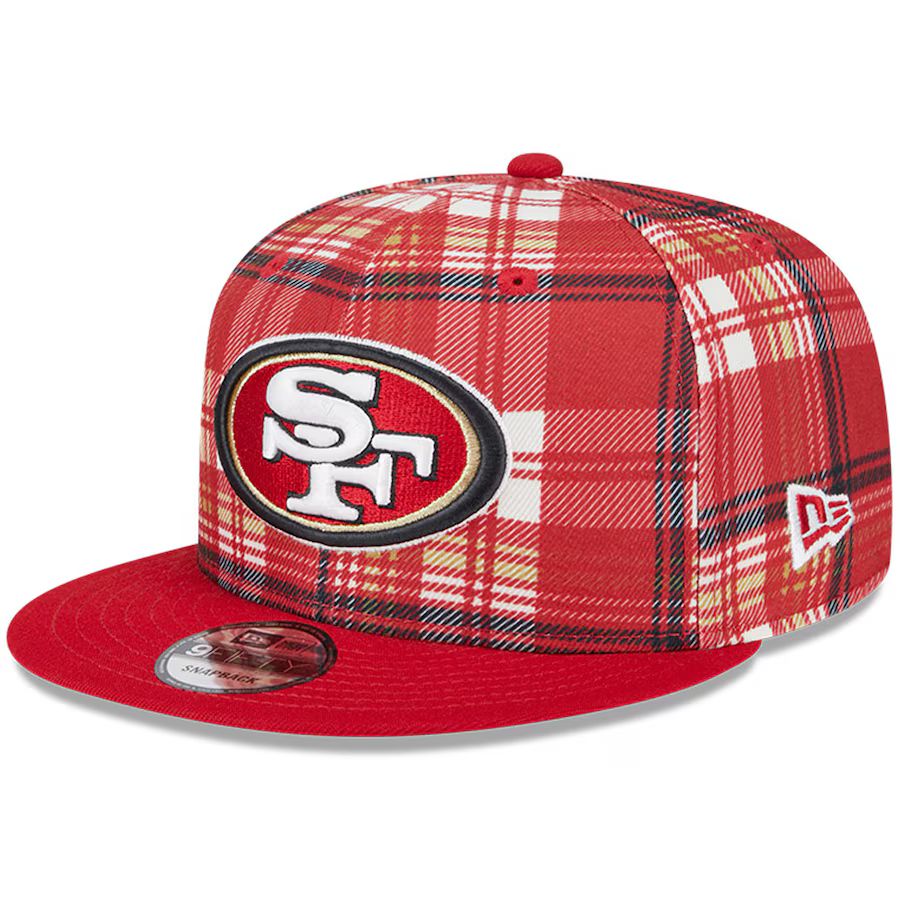 San Francisco 49ers New Era 2024 Sideline Statement 9FIFTY Snapback Hat - Scarlet | Fanatics