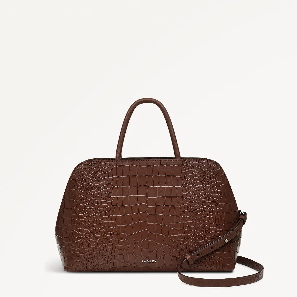 Black Faux Croc Grabs | Liverpool Street Icon AW24 | Radley | Radley London US