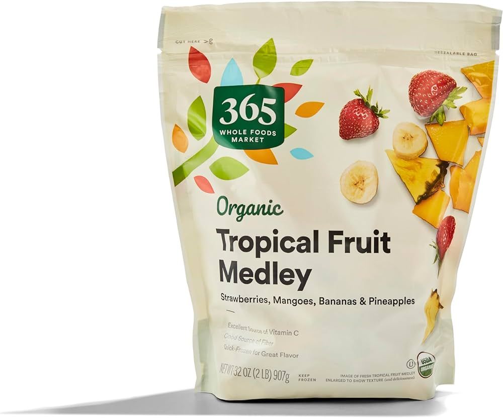 365 by Whole Foods Market, Tropical Fruit Medley Organic, 32 Ounce | Amazon (US)