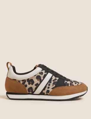 The Retro Lace-Up Trainers | M&S Collection | M&S | Marks & Spencer (UK)