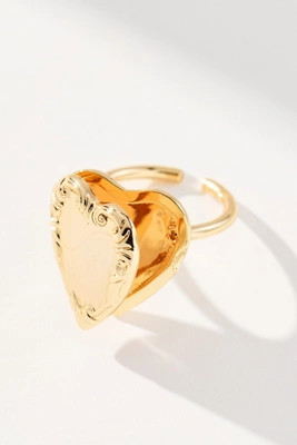 Embellished Heart Cocktail Ring | Anthropologie (US)