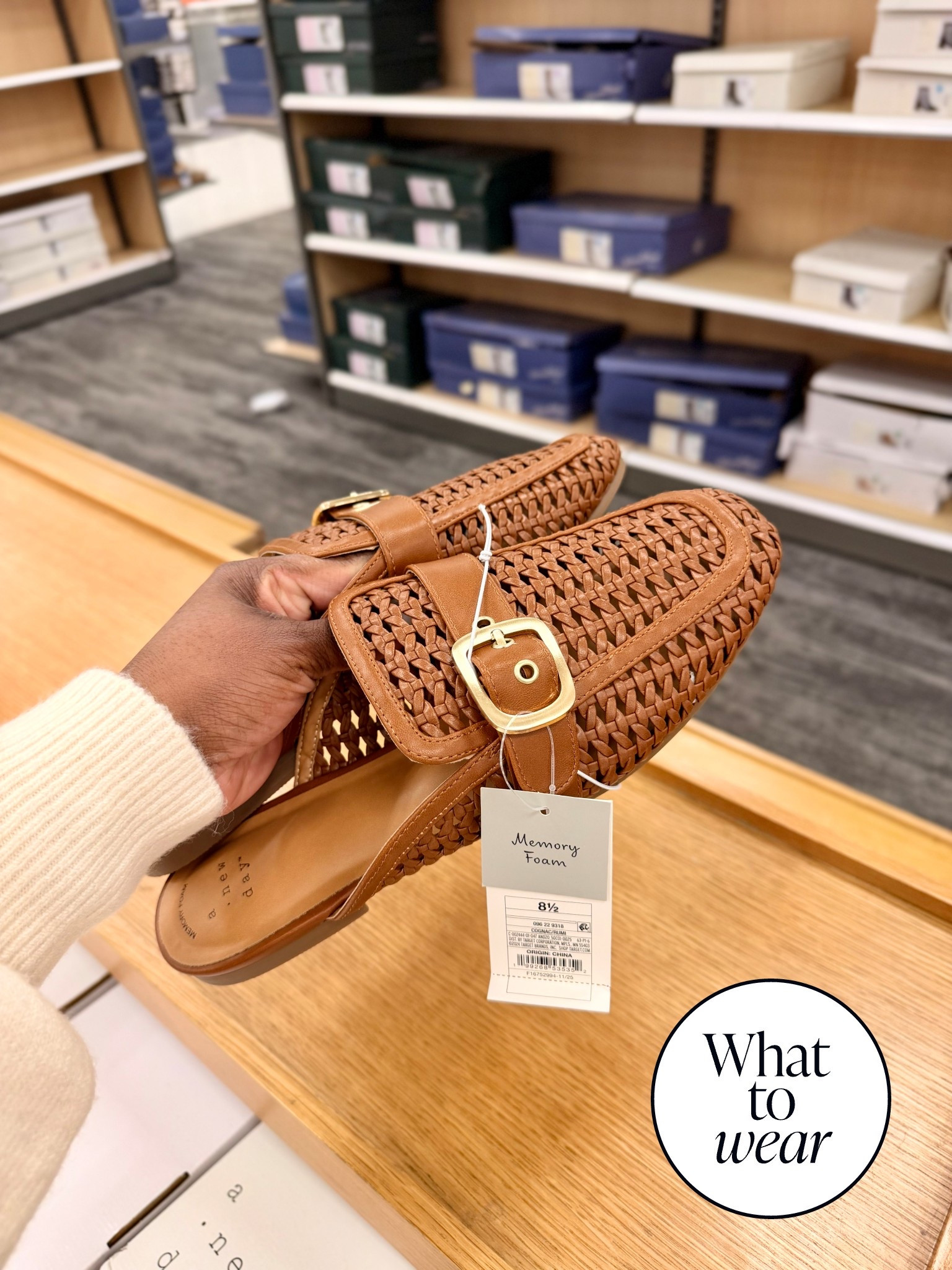 Love these brown woven mules from @Target! Perfect Spring shoe!! 

#LTKTravel #LTKdayinmylife #LTKSeasonal