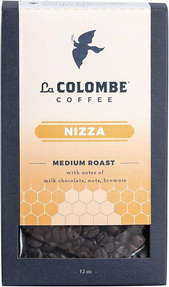 La Colombe Nizza Medium Roast Whole Bean Coffee - 12 Ounce, 1 Pack  - Notes of Milk Chocolate, N... | Amazon (US)
