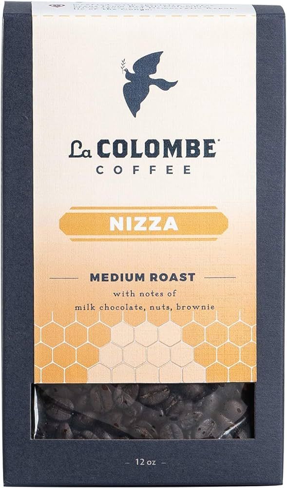 La Colombe Nizza Medium Roast Whole Bean Coffee - 12 Ounce, 1 Pack  - Notes of Milk Chocolate, N... | Amazon (US)
