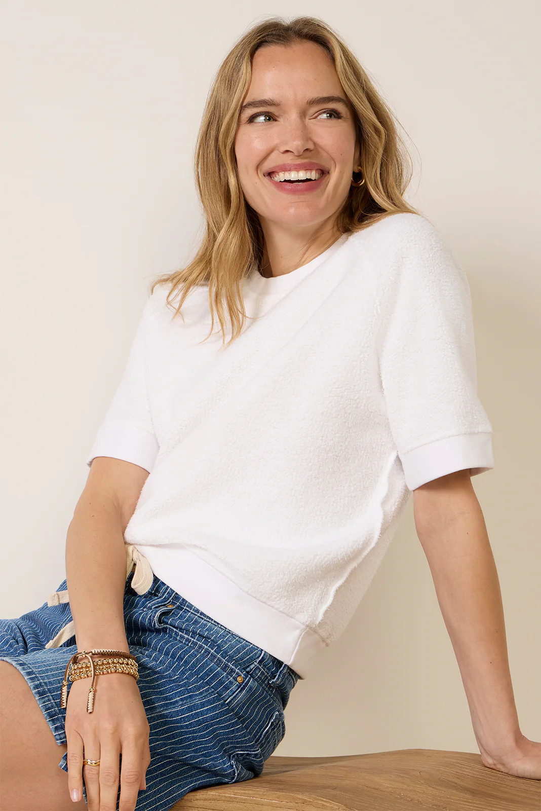 Kennedy Short Sleeve Sweatshirt | Evereve