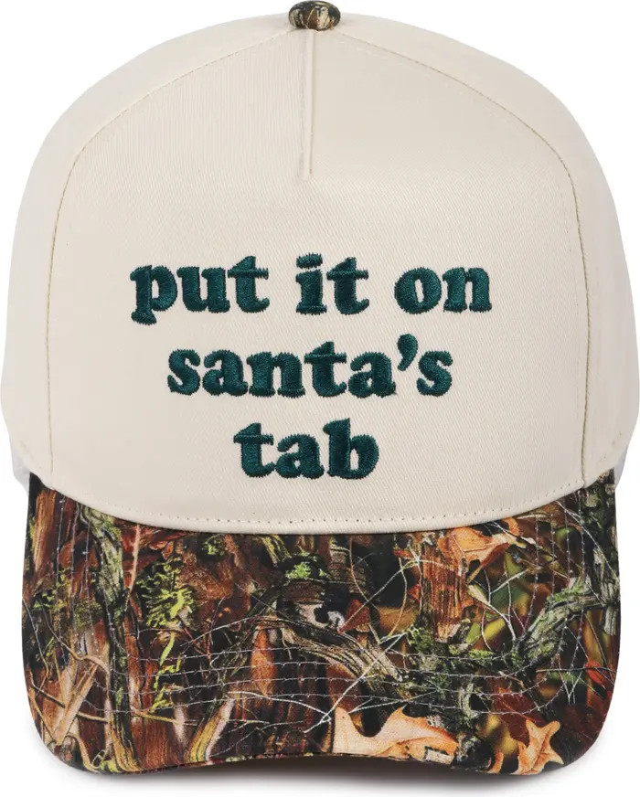 David & Young Santa's Tab Cotton Baseball Cap | Nordstromrack | Nordstrom Rack