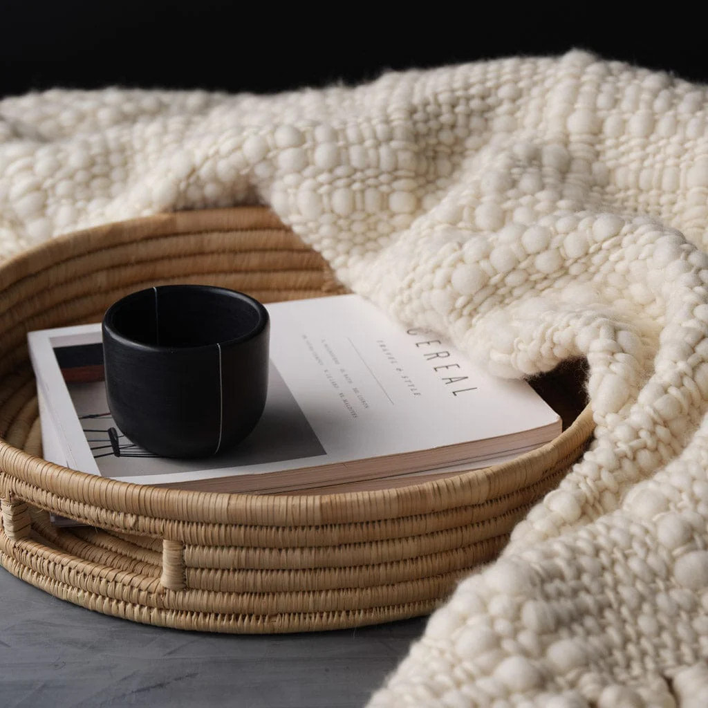 Clara Chunky Wool Throw | The Citizenry