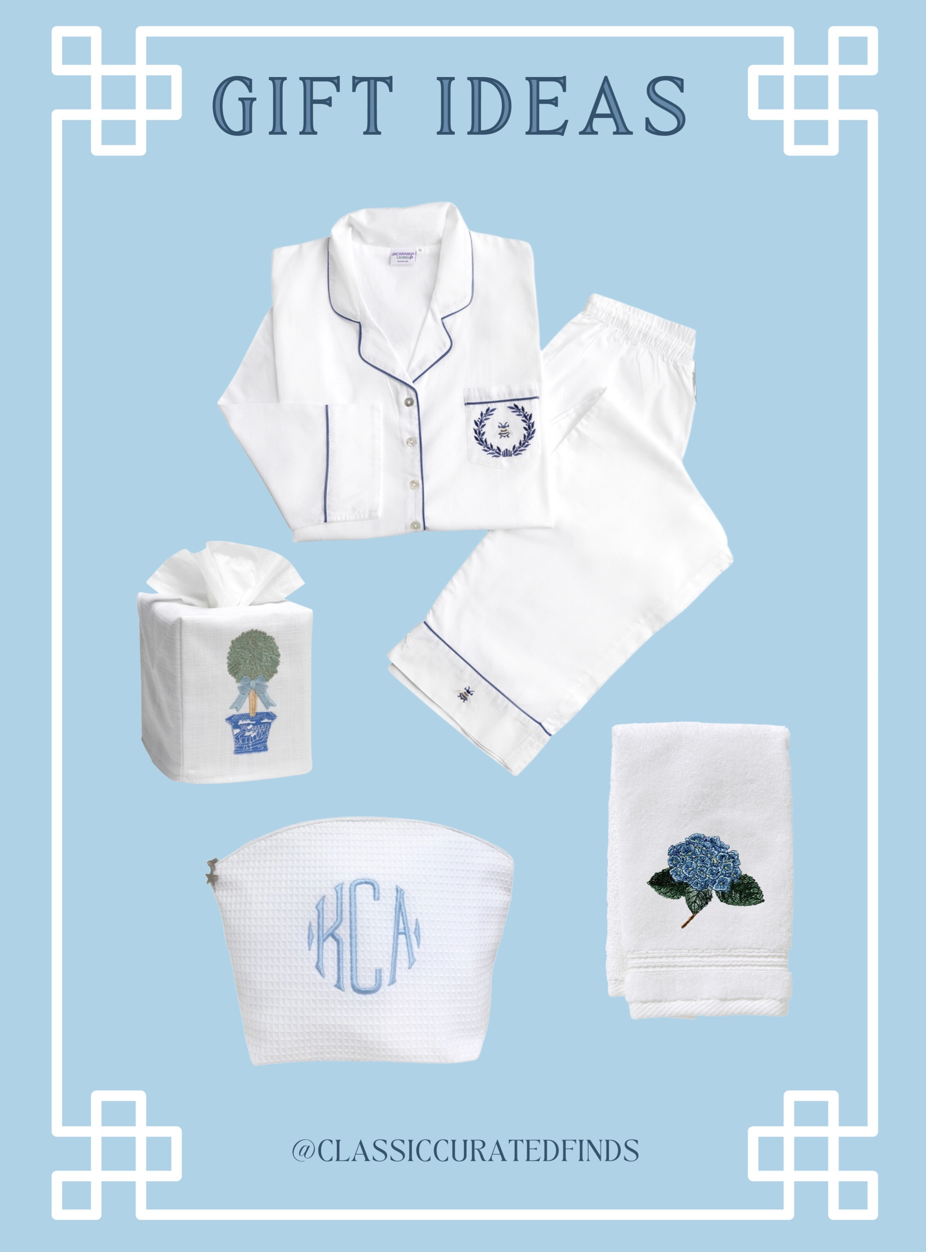 Pretty Embroidered gift ideas for her!🤍

Gifts for Her, Christmas Gifts, Gift Guide

#LTKGiftGuide