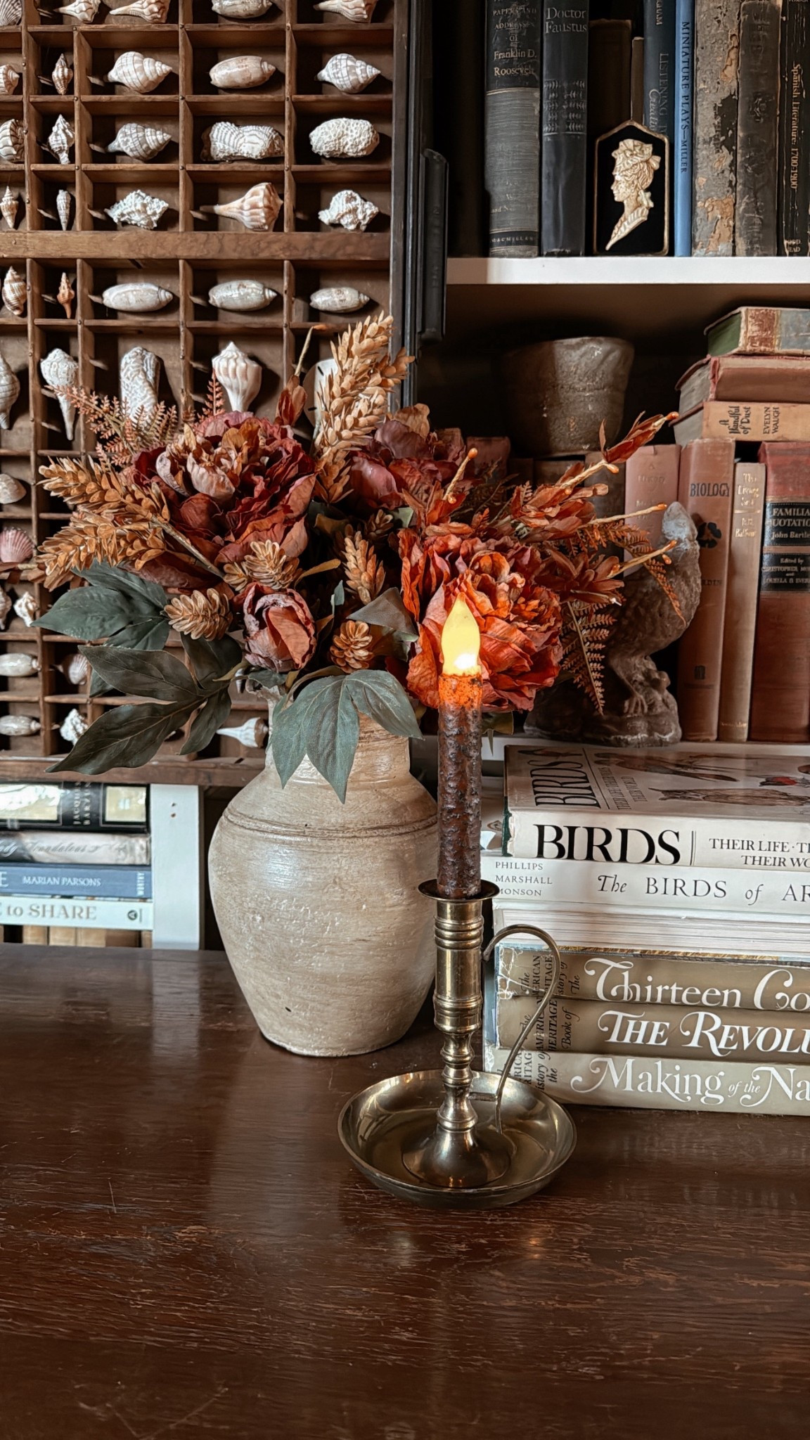 These primitive candles are so cute and cozy looking! Love them! 

#LTKHome