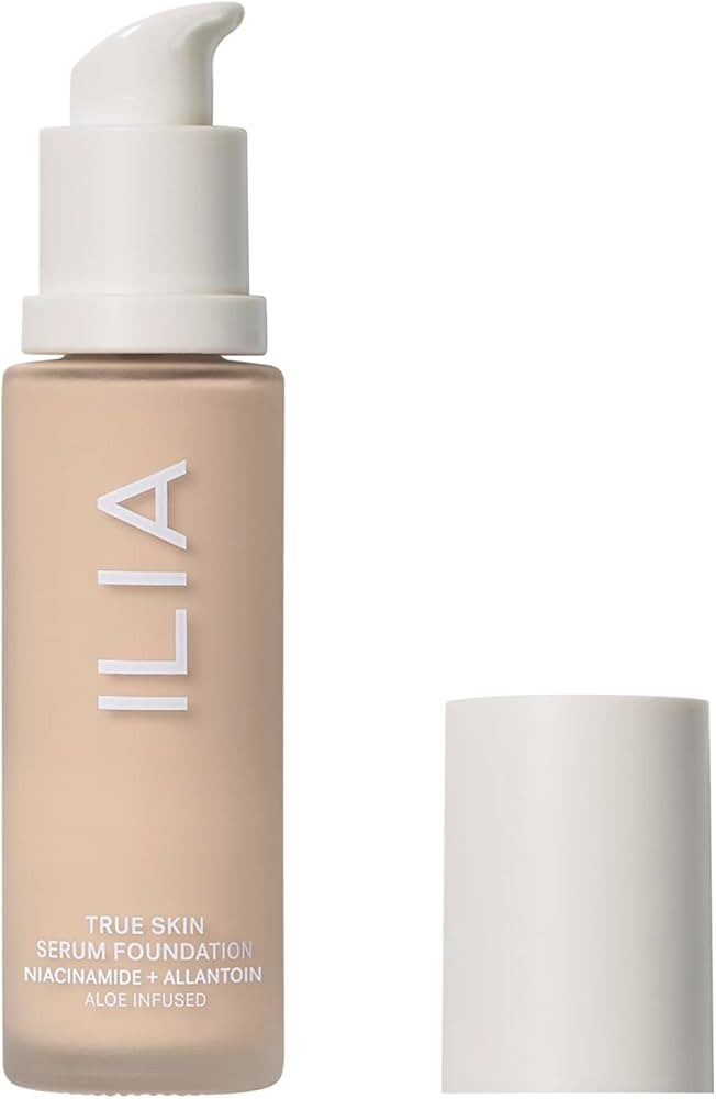ILIA - True Skin Serum Foundation | Non-comedogenic, Cruelty-Free, Vegan, Weightless Feel, Builda... | Amazon (US)