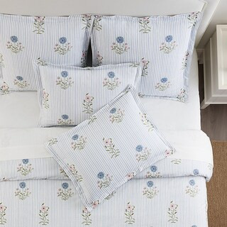 Essie Floral Pinstripe Bedding | Ballard Designs, Inc.