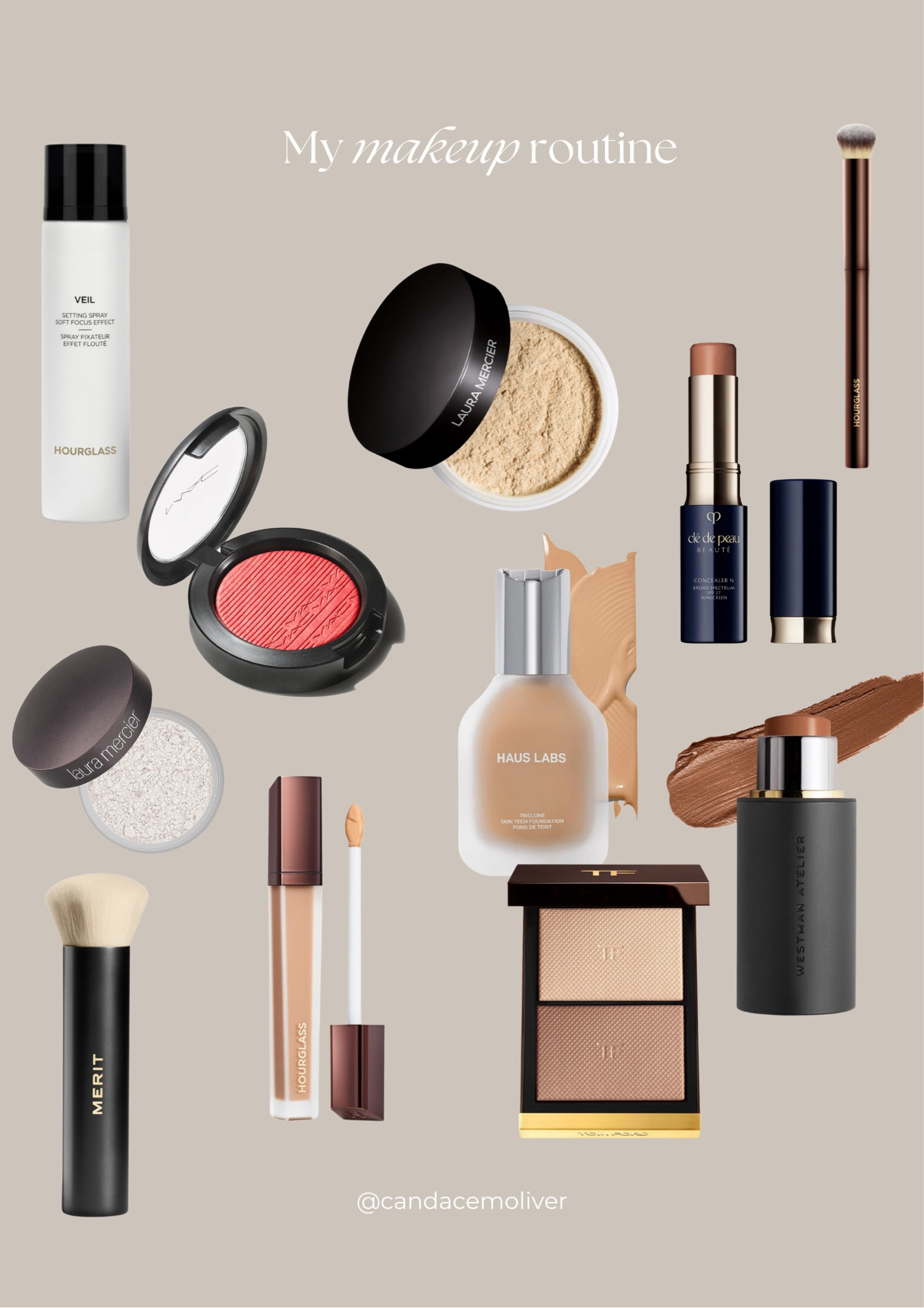 Hourglass under eye concealer in the color: silk 
Westmen Atlier contour in color: truffle 
Mac blush in color: cheeky bits

#LTKBeauty #LTKSaleAlert #LTKFindsUnder50