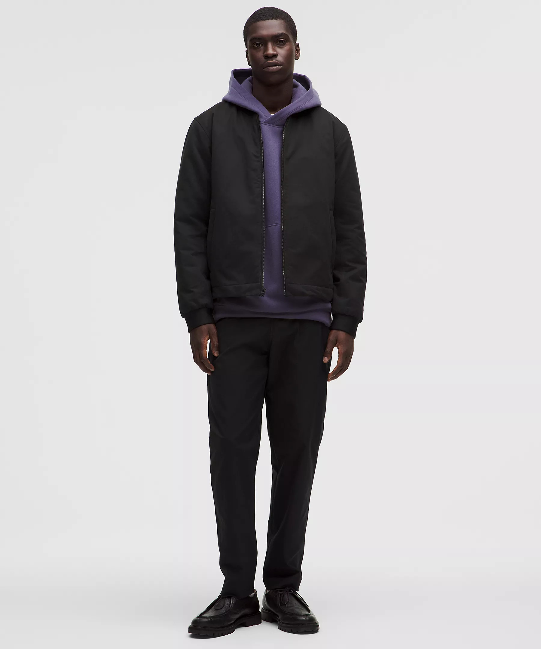 Insulated Cotton-Blend Bomber Jacket | Lululemon (US)