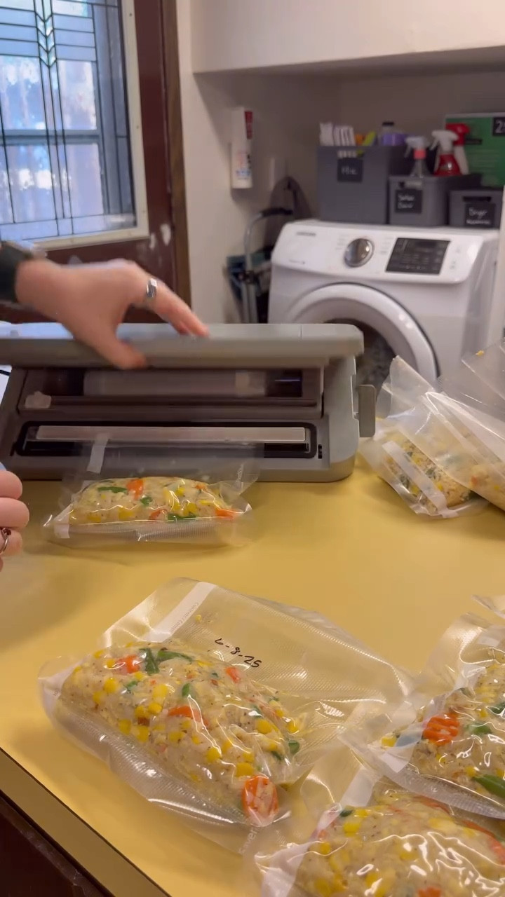 Saving money is non-negotiable with two little ones, and our Foodsaver has definitely earned its place on the counter. 💸🍱 

We started freezing leftovers to cut back on ordering lunch during the workday, and it’s made such a difference. I originally went with a cheaper vacuum sealer that broke after a few months—but once we invested in the real deal, we never looked back. 

I was right. (Just sayin’ 😏) 

If you want this FoodSaver for yourself, comment “LEFTOVERS” and I’ll send you the info! 

#momlife #savemoney #budgettips #workingmom #mealprep #leftovers #declutteryourlife #wellnessjourney #frugalliving #foodwaste