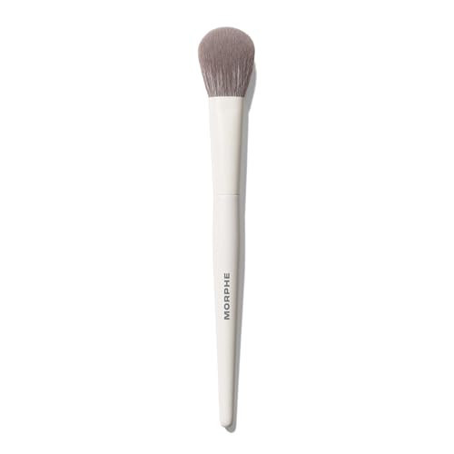 Morphe M202 Angled Blush Brush - Fluffy Face Makeup Brushes for Sculpted Cheeks - Blending Applicator for Cream, Liquid and Powder Formula with Soft Diffused Finish | Amazon (US)