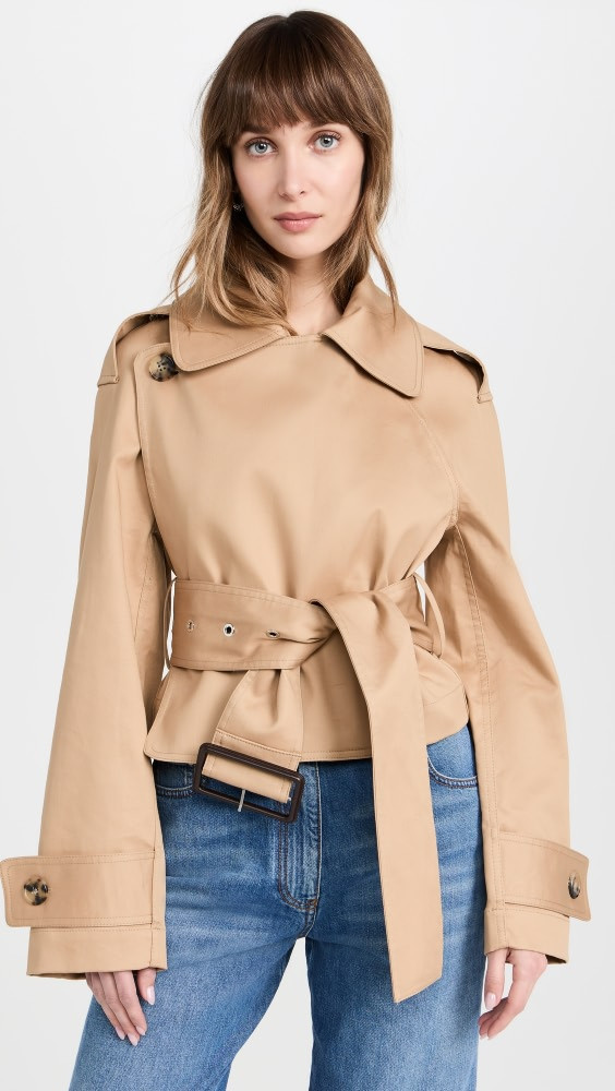 JW Anderson Wrap Front Cropped Jacket | Shopbop | Shopbop