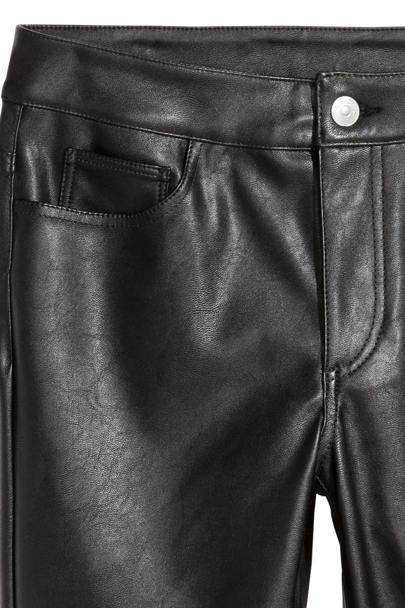 H&M Faux Leather Pants $29.99 | H&M (US)