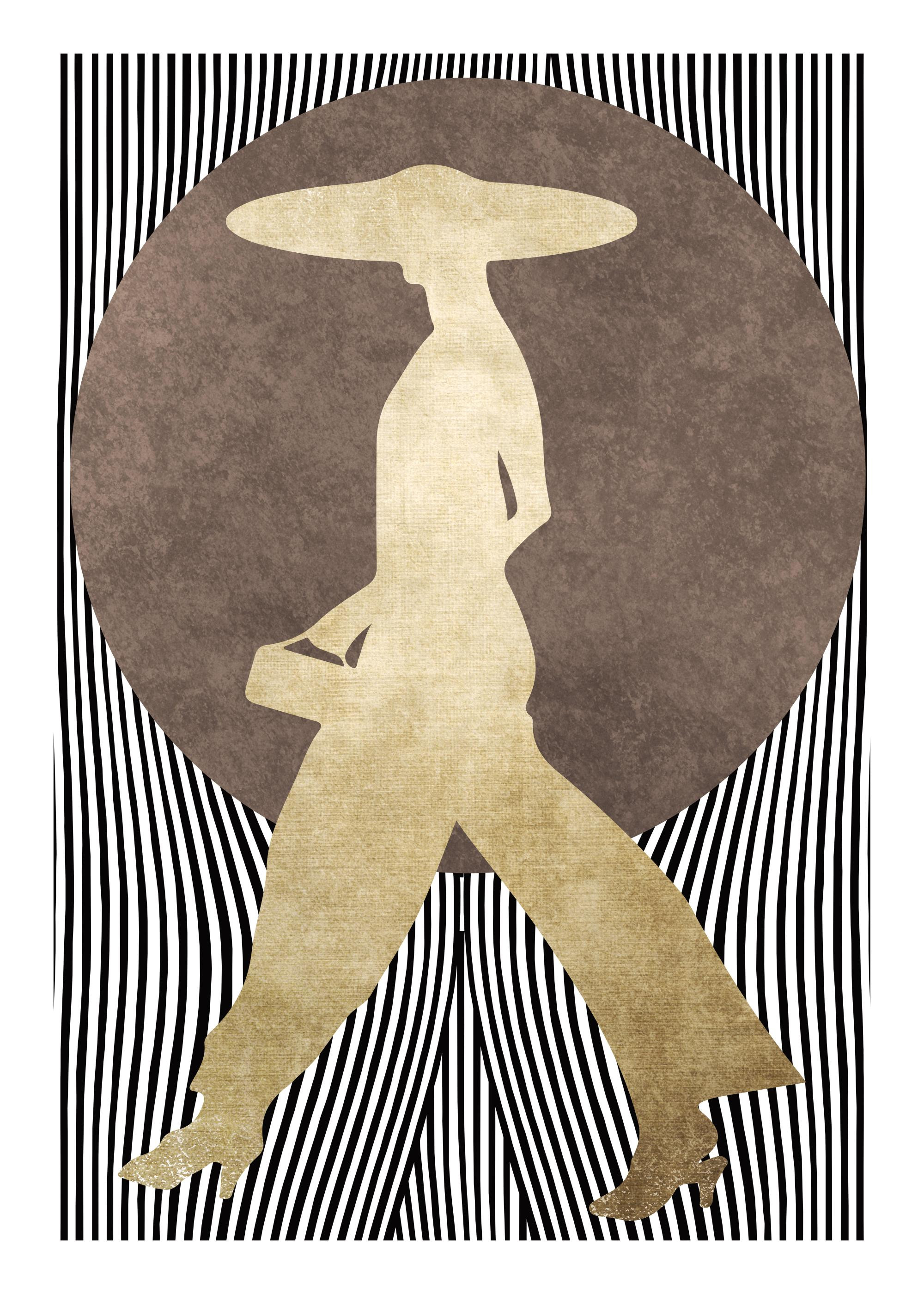 Boris Draschoff / Kubistika - La Madame Noir Print | Desenio