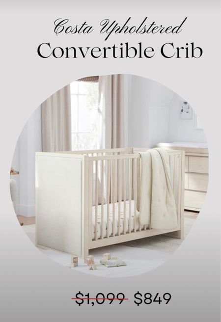 4th of July Sale | Convertible Crib | Nursery Furniture
Costa Upholstered Convertible Crib lends a natural, timeless design to their chosen sleep space. A weathered finish is beautifully offset by upholstered side paneling, creating a soft element and additional safety, while the thin wooden spindles provide an airy and open feeling! 


#LTKkids #LTKbaby #LTKsalealert