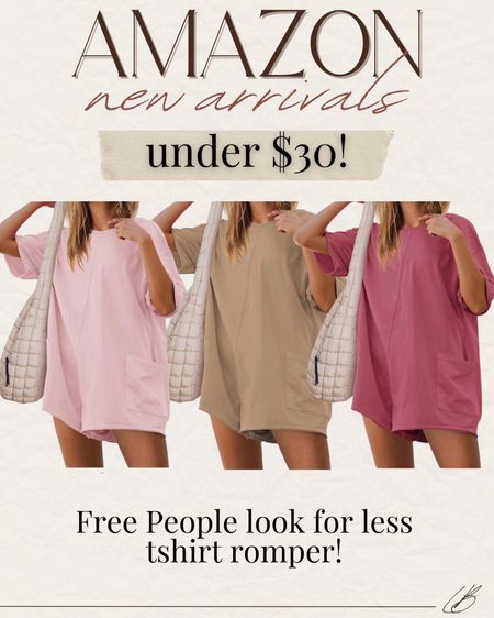 Free People lookalike romper from Amazon! Comes in tons of colors #founditonamazon 

#LTKfindsunder50 #LTKstyletip