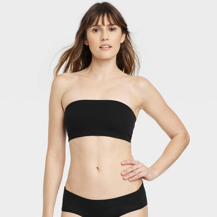 Women's Unlined Stretch Bandeau Bra - Auden™ | Target