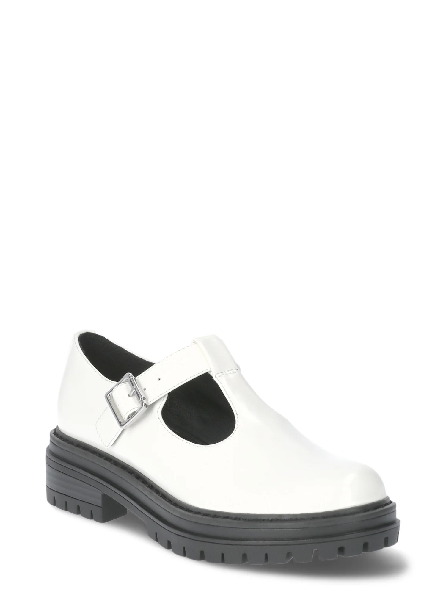 No Boundaries T-Strap Mary Jane Shoes, Women’s | Walmart (US)