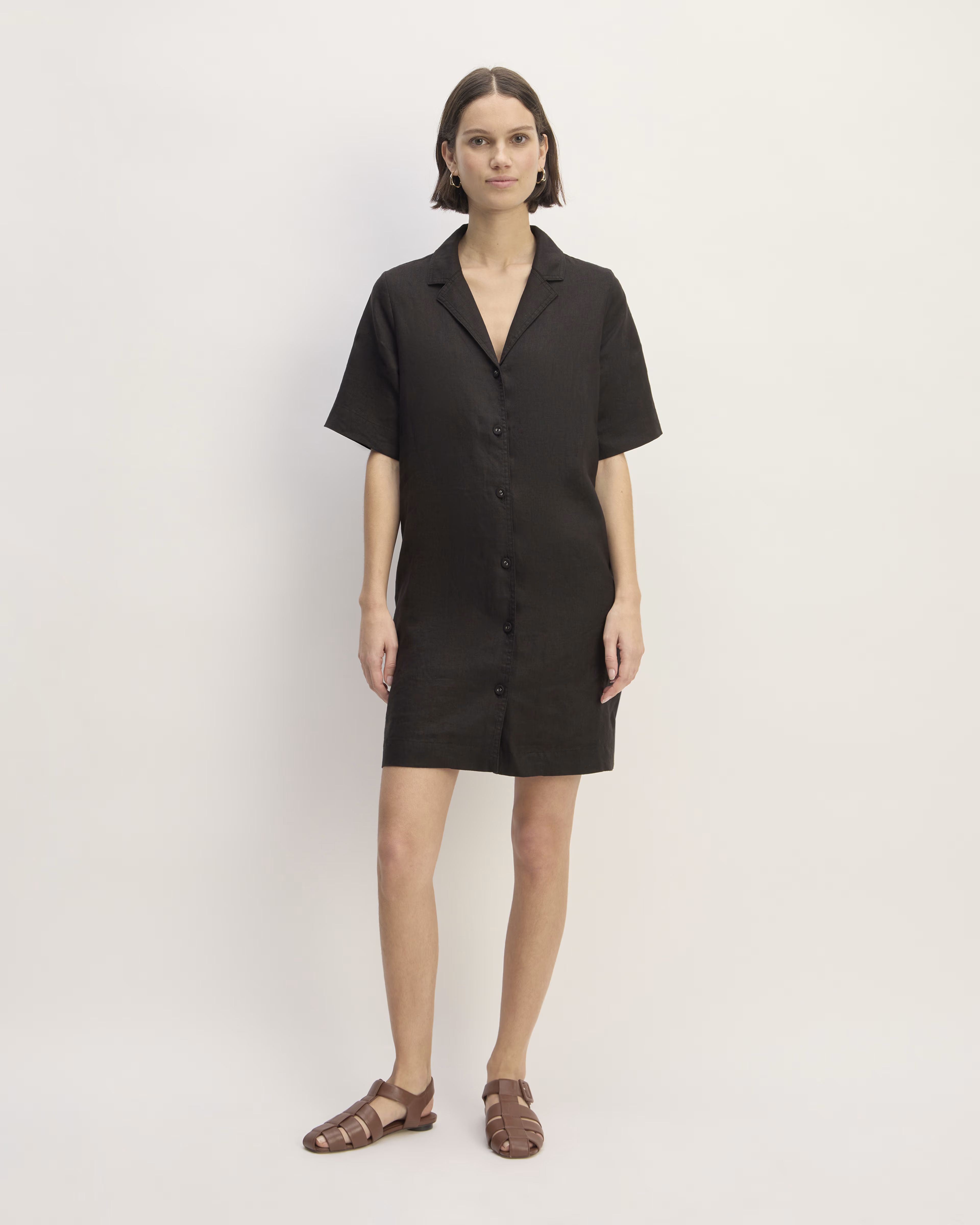 The Linen Shirt Dress | Everlane