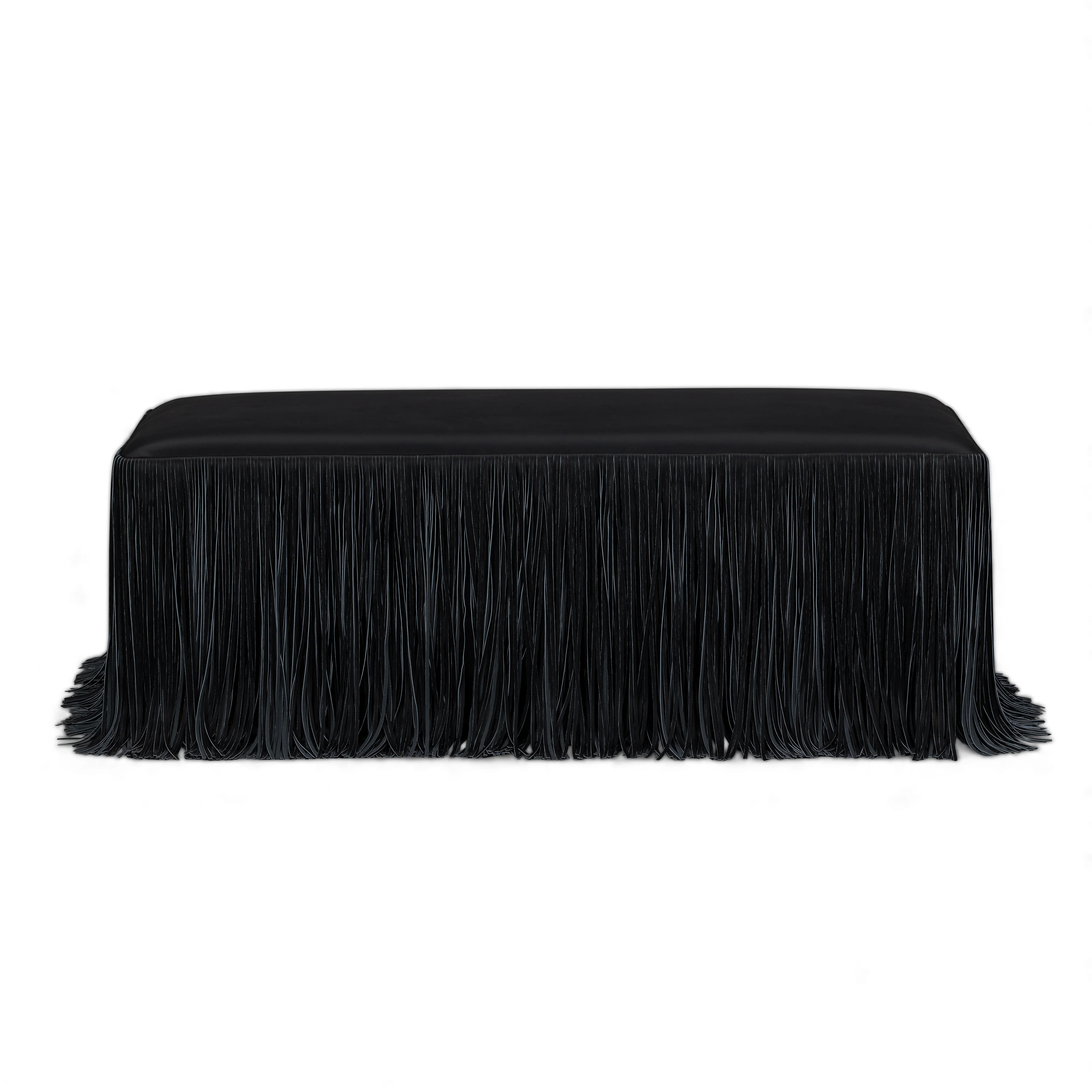 Shag Me 50" Performance Vegan Leather Bench | TOV Furniture