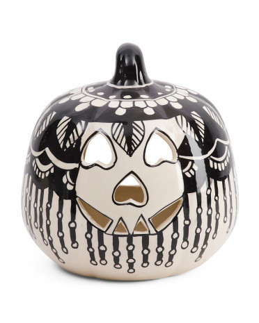 Ceramic Jack O Lantern Pumpkin Decor | TJ Maxx