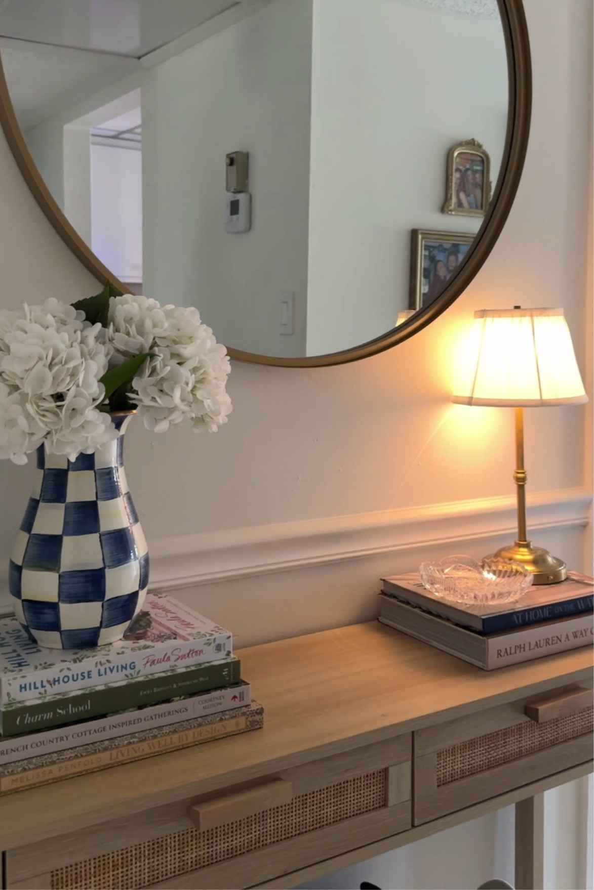 my entryway table decor 🤍📚

#LTKHome