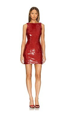 Runaway The Label Lyra Mini Dress in Red from Revolve.com | Revolve Clothing (Global)