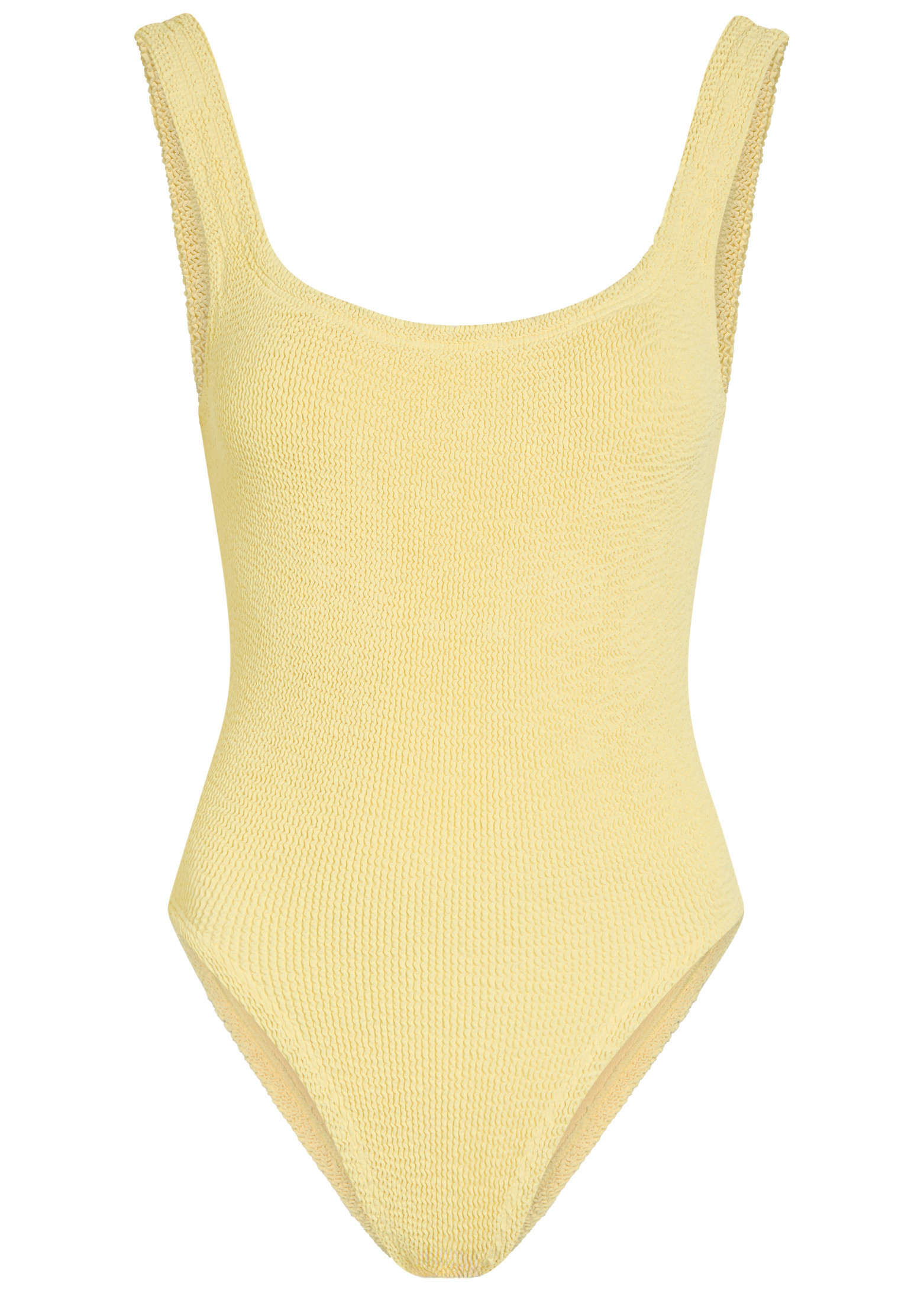 Square-neck crinkle swimsuit | Harvey Nichols