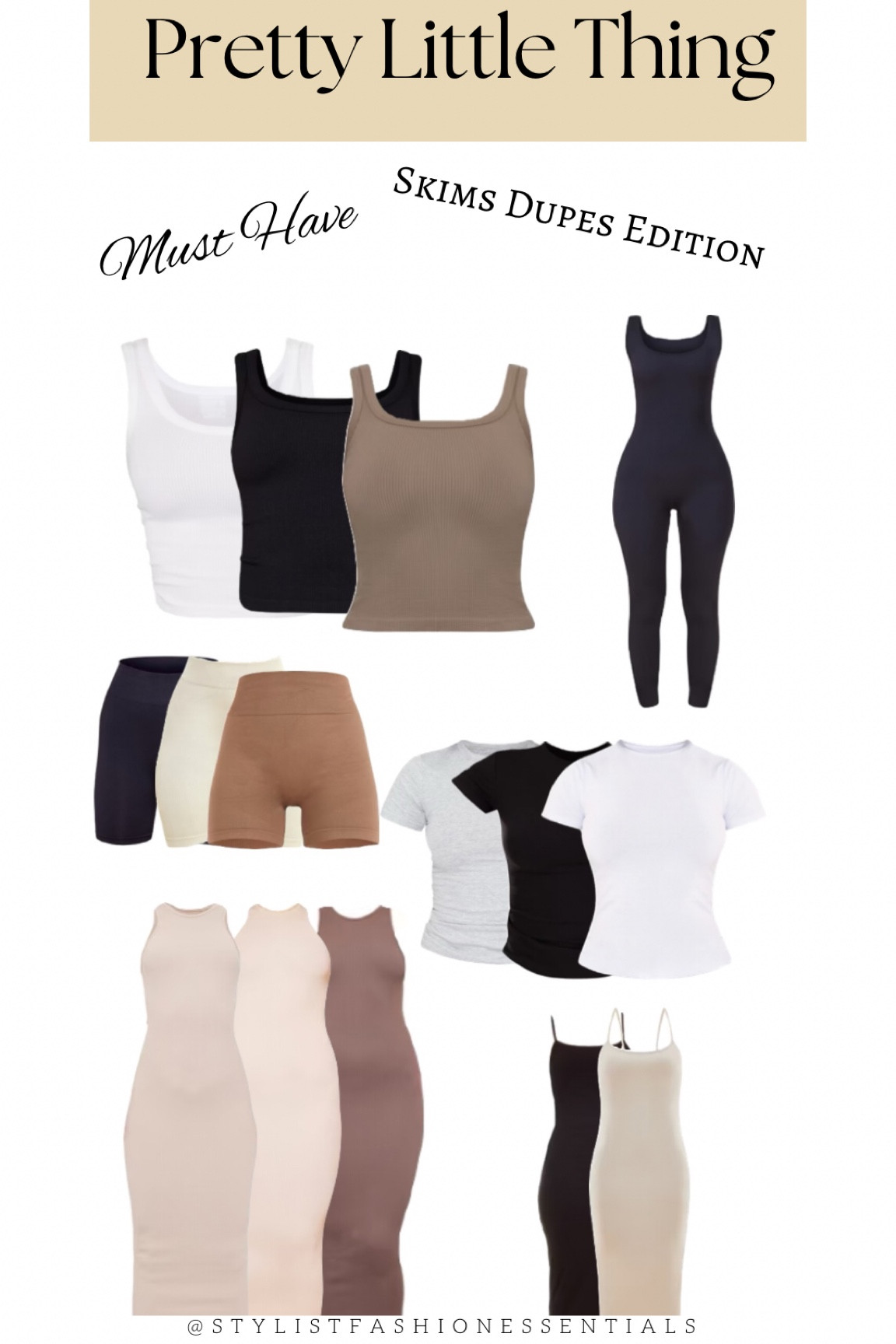 In love with these sets seamless and bodycon🤍 the perfect, Skims look for less, if you are shopping on a budget 🫶🏼🌷

Spring outfits, Skims Inspired, Spring outfit inspo, Summer outfit, Winter outfit, Resort wear,Preppy fashion,Easter,Vacation outfit,Wedding guest, Skims look for less, Top sellers, Outfit with sneakers, Neutral outfit, Skims Dupes,Pretty little thing, Active wear, Bodycon dress, Bodycon top, Bodycon singlet, women’s outfit idea, earth tones, loungewear, neutral outfit, causal outfit,
Workwear, classic outfit, everyday outfit, errands outfit, Pinterest outfit, everyday outfit, mom outfit

#LTKStyletip 

#LTKsalealert #LTKunder100 #LTKSeasonal #LTKunder50