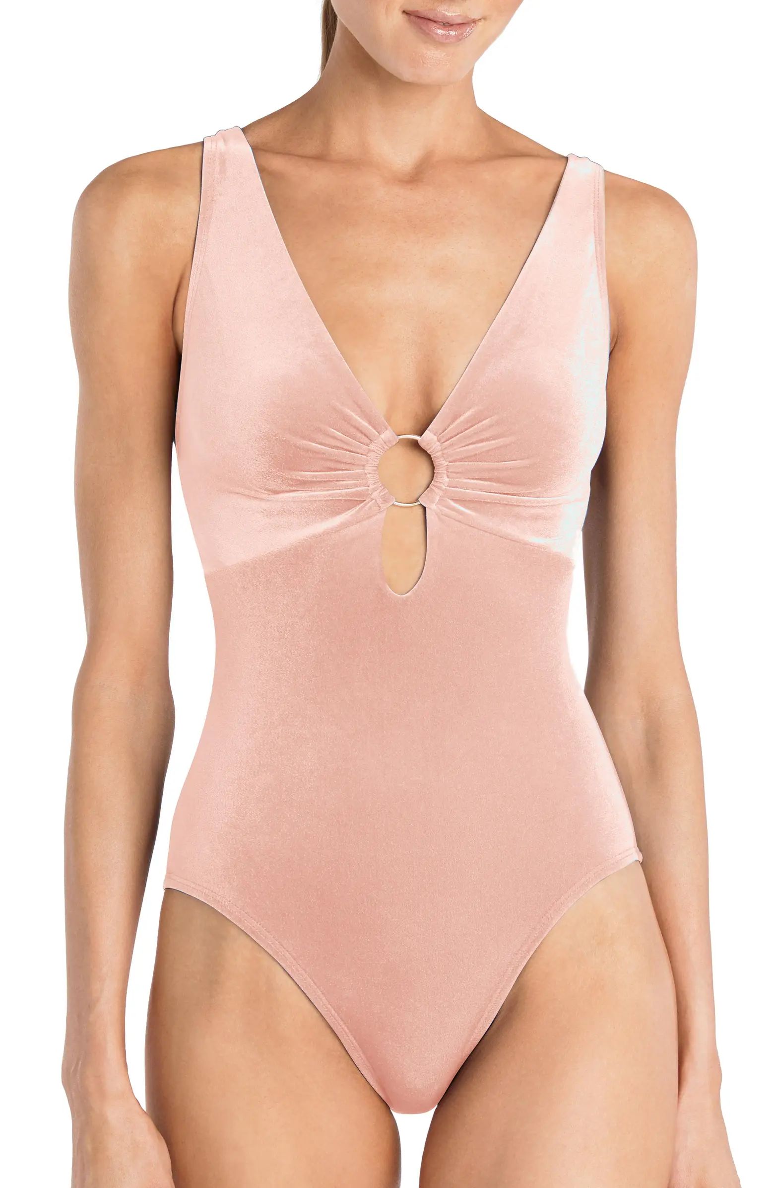 Robin Piccone Roxy Cutout One-Piece Swimsuit | Nordstrom | Nordstrom