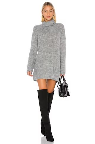 L'Academie Sable Sweater Dress in Grey from Revolve.com | Revolve Clothing (Global)