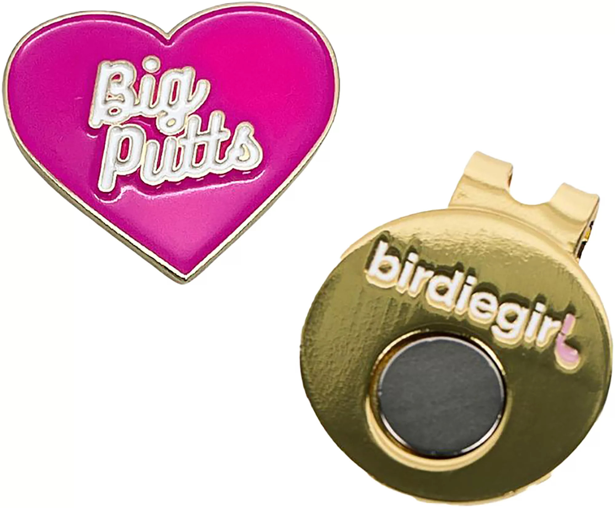 birdiegirl I Love Big Putts Ball Marker & Hat Clip, Gold | DICK'S Sporting Goods