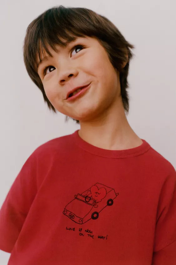 Shirt with a shirt collar and long sleeves. Front button closure. Striped print with ORFAYO © dr... | Zara US