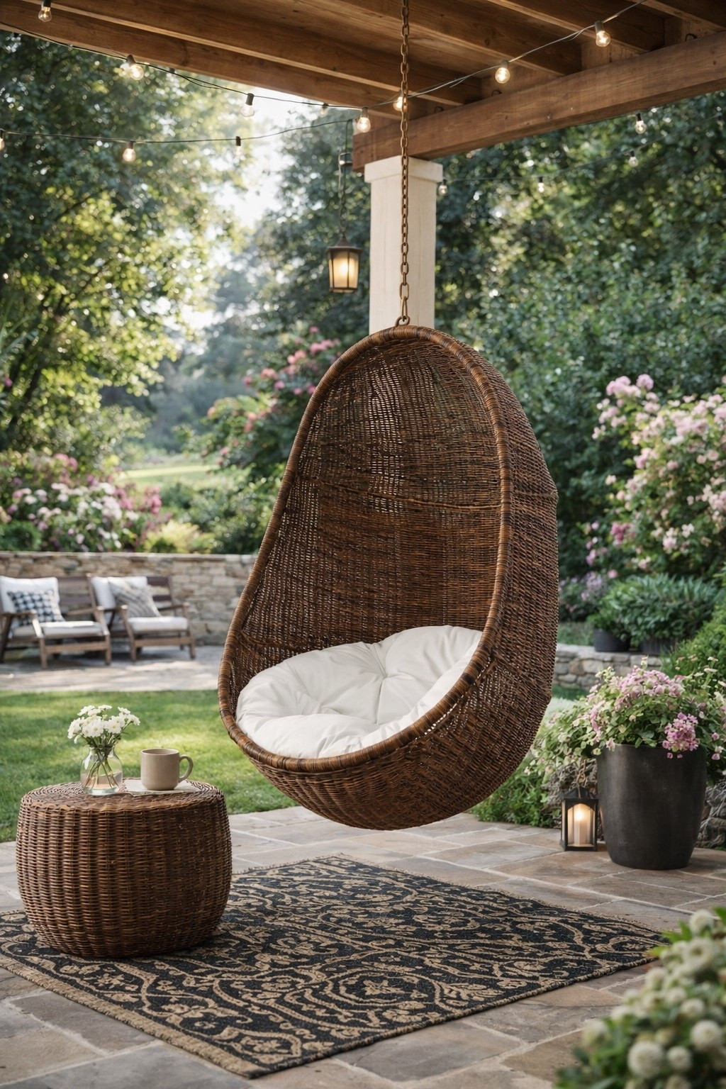 Swing chair ! So perfect 

#LTKSeasonal #LTKHome