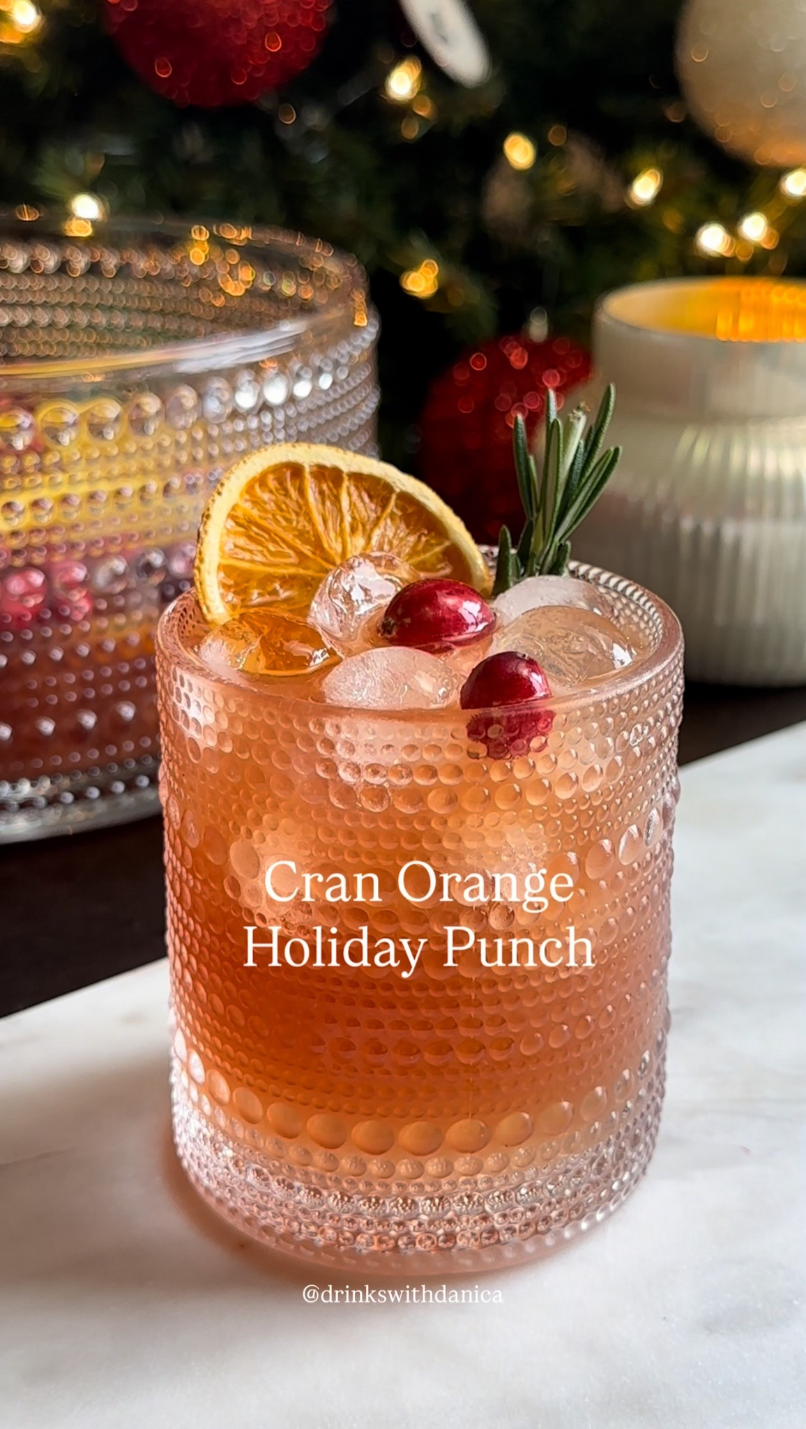 Cran Orange Holiday Punch

Follow me on Instagram and TikTok @drinkswithdanica for this recipe and more  