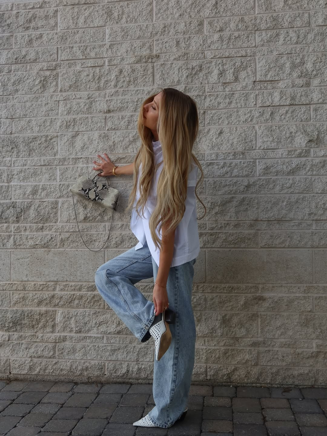 It’s just jeans and a top 

 #LTKdayinmylife #LTKgrwm #LTKootd