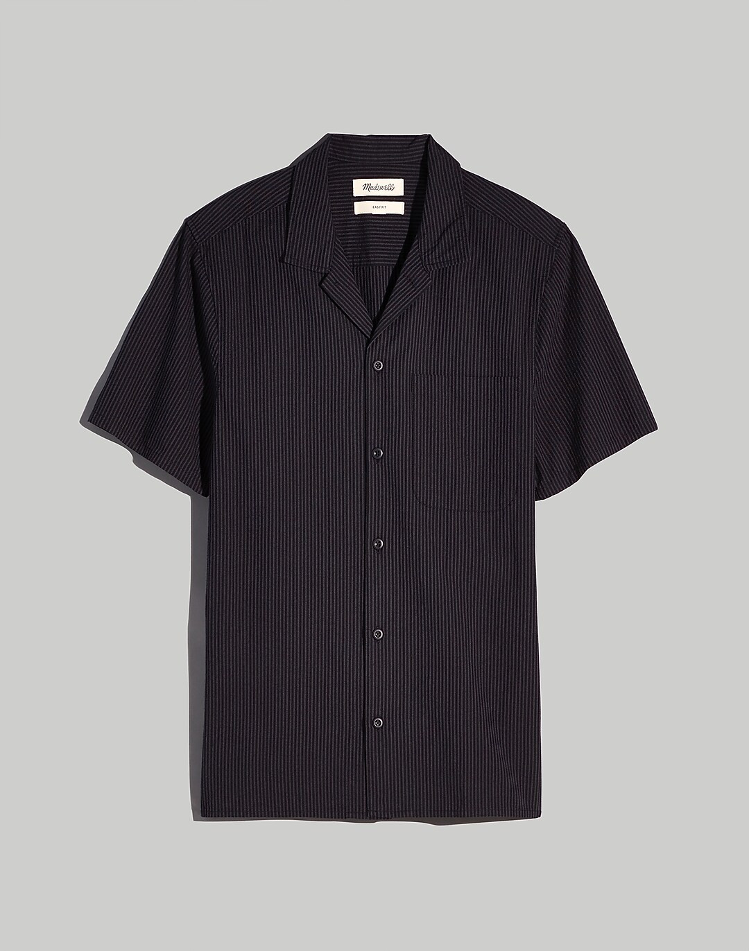Seersucker Easy Short-Sleeve Shirt | Madewell