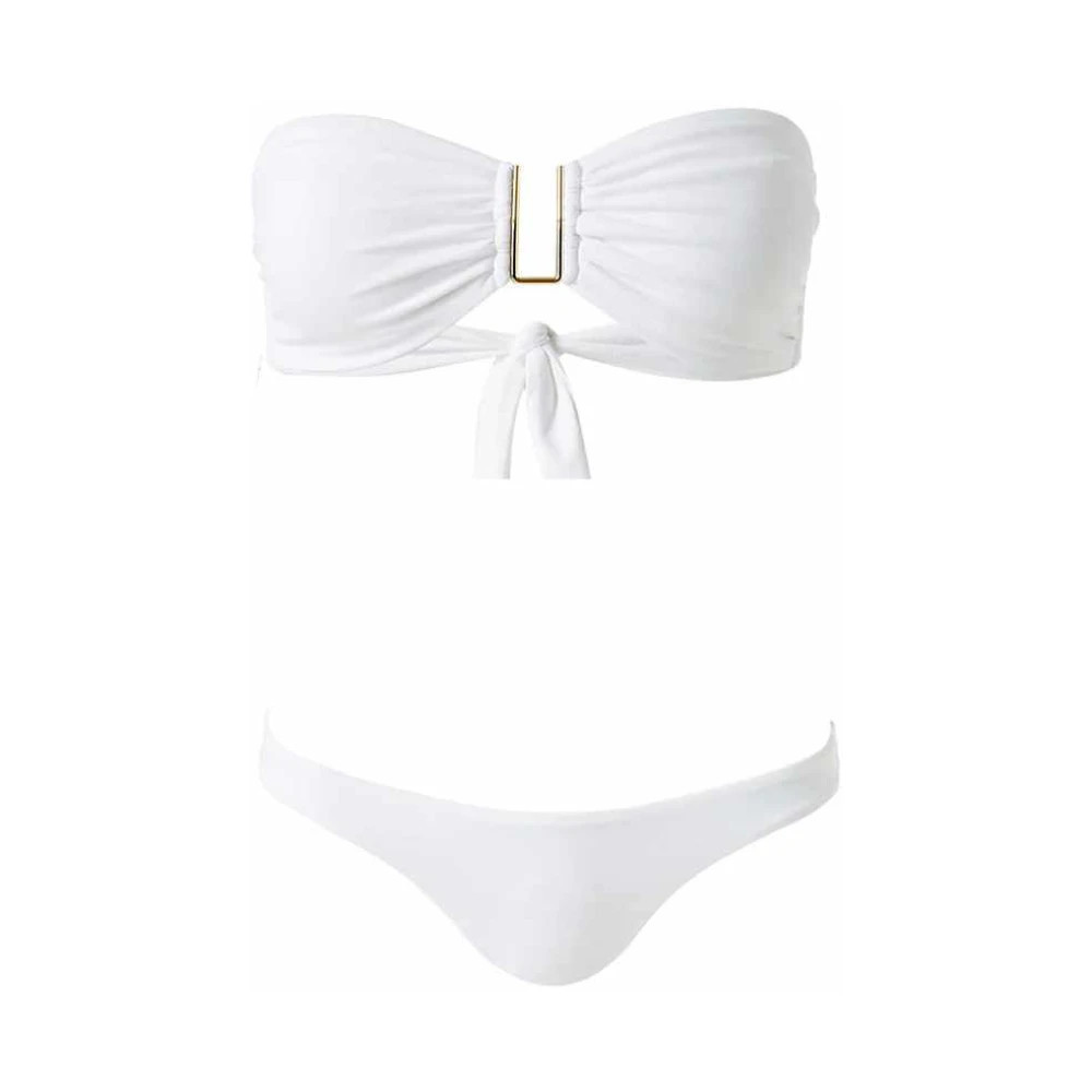 Melissa Odabash - Barcelona Bikini Set - Femme - Maillots de bain - Blanc - Taille: 38 FR | Miinto FR