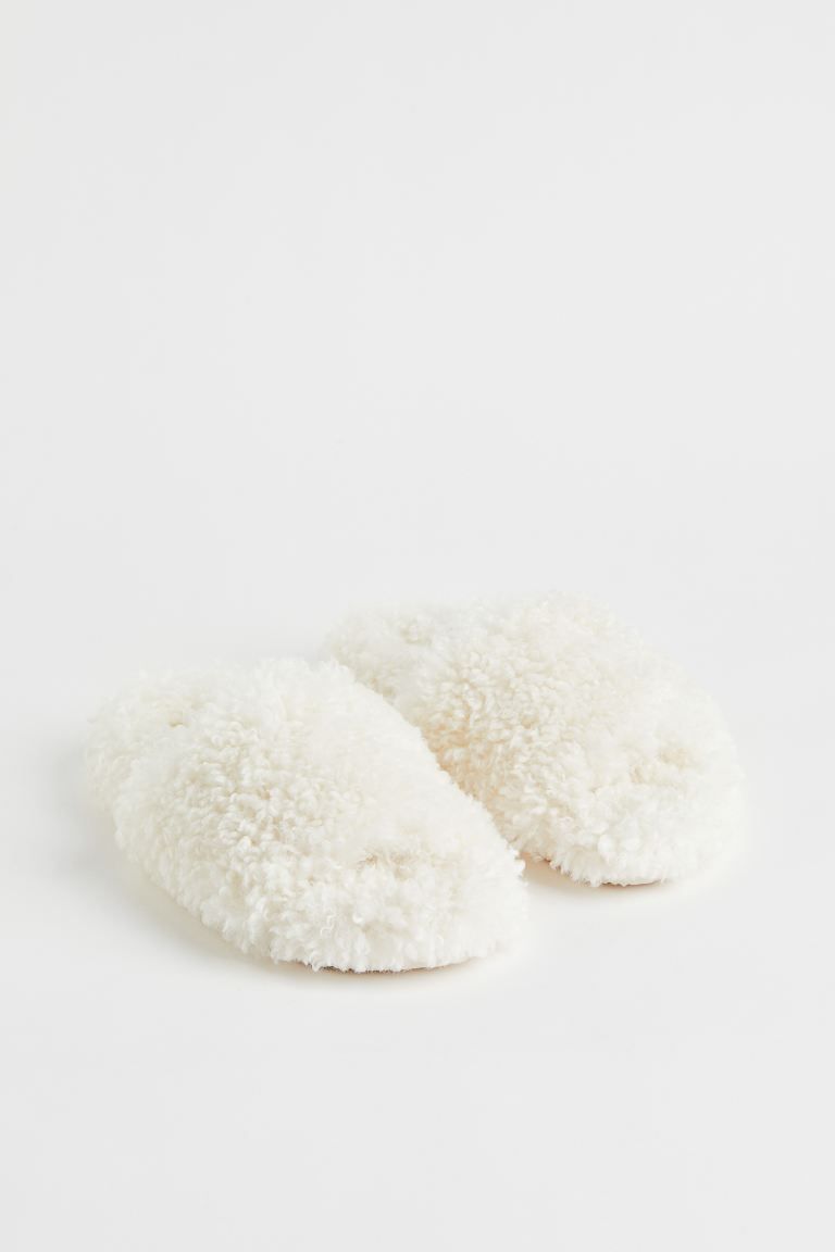 Faux Fur Slippers | H&M (US + CA)