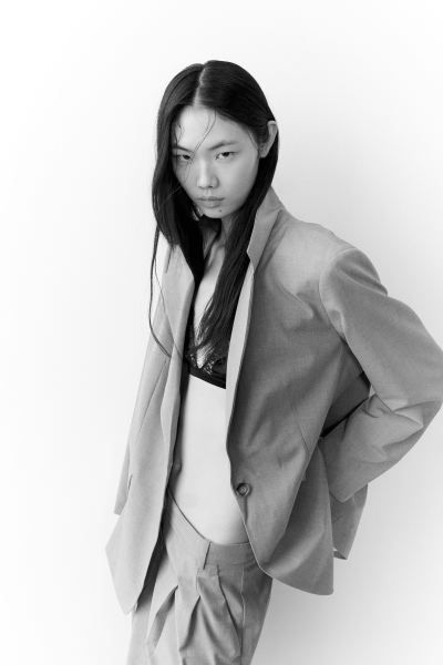 Single-breasted blazer - Dark beige - Ladies | H&M GB | H&M (UK, MY, IN, SG, PH, TW, HK)