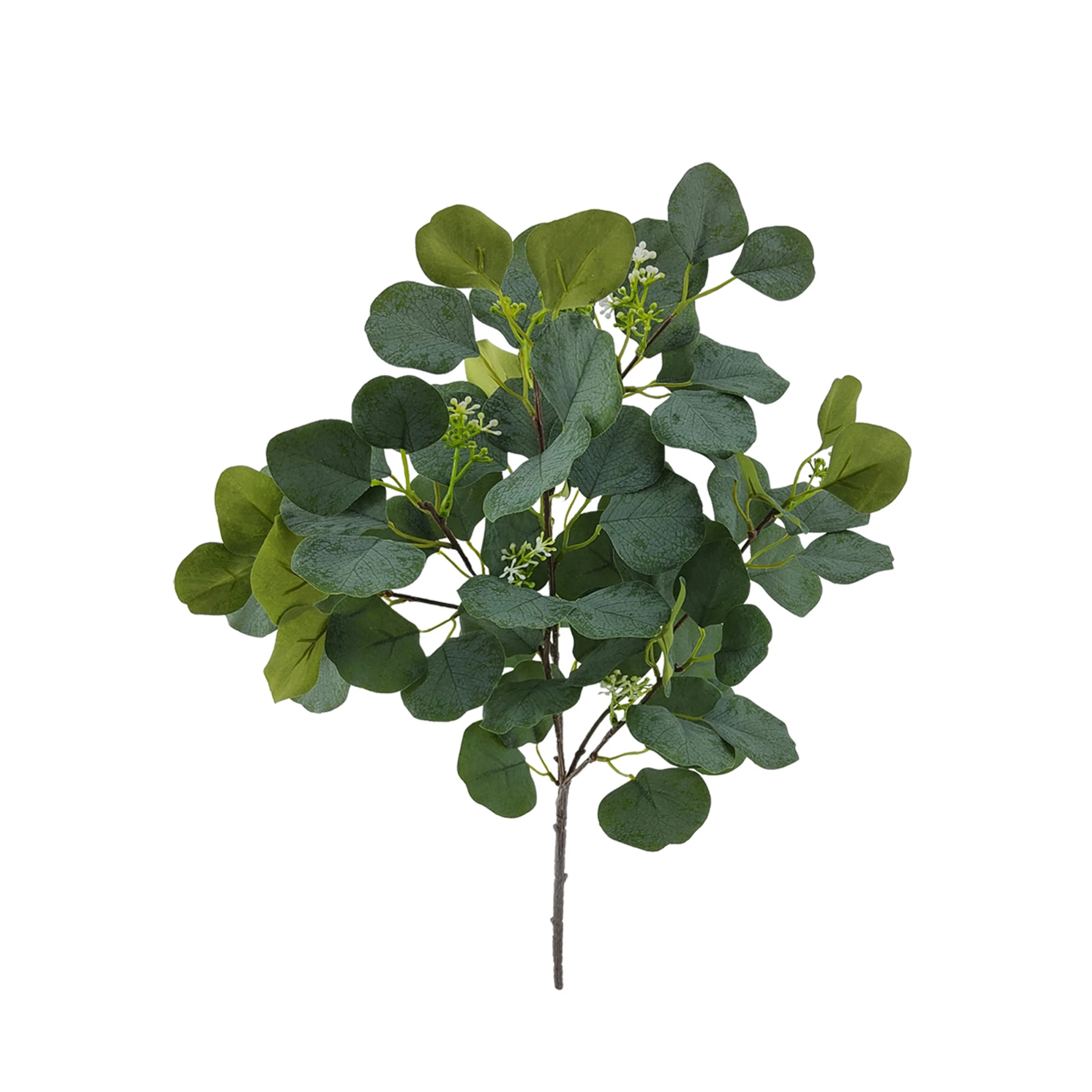 Mainstays 17.5in Indoor Artificial Eucalyptus Bush, Green Color. Weight: 0.11lb. Pot not Included... | Walmart (US)