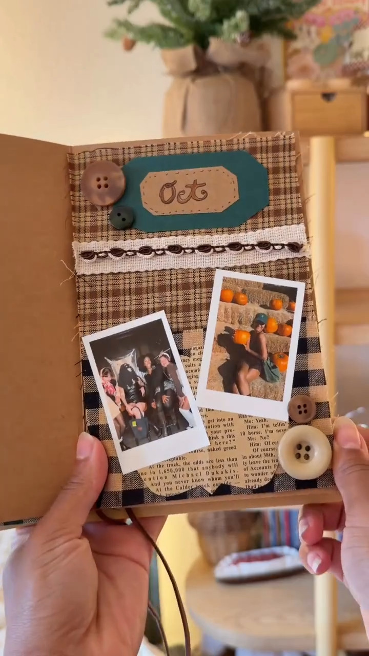 looking back at some of my october scrapbooking 🍂🤎 

 #LTKGiftGuide #LTKHoliday #LTKSeasonal