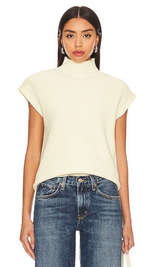 Mora Sweater in Butter Yellow | Revolve Clothing (Global)