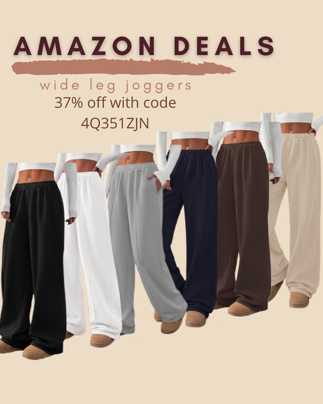 $19 ends 9/9

Amazon fashion
Amazon deals
Wide leg pants
Joggers
Sweatpants

#LTKSaleAlert